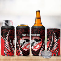 Canterbury 2026 Rugby Custom 4 in 1 Can Cooler Tumbler NZ Maori Silver Fern