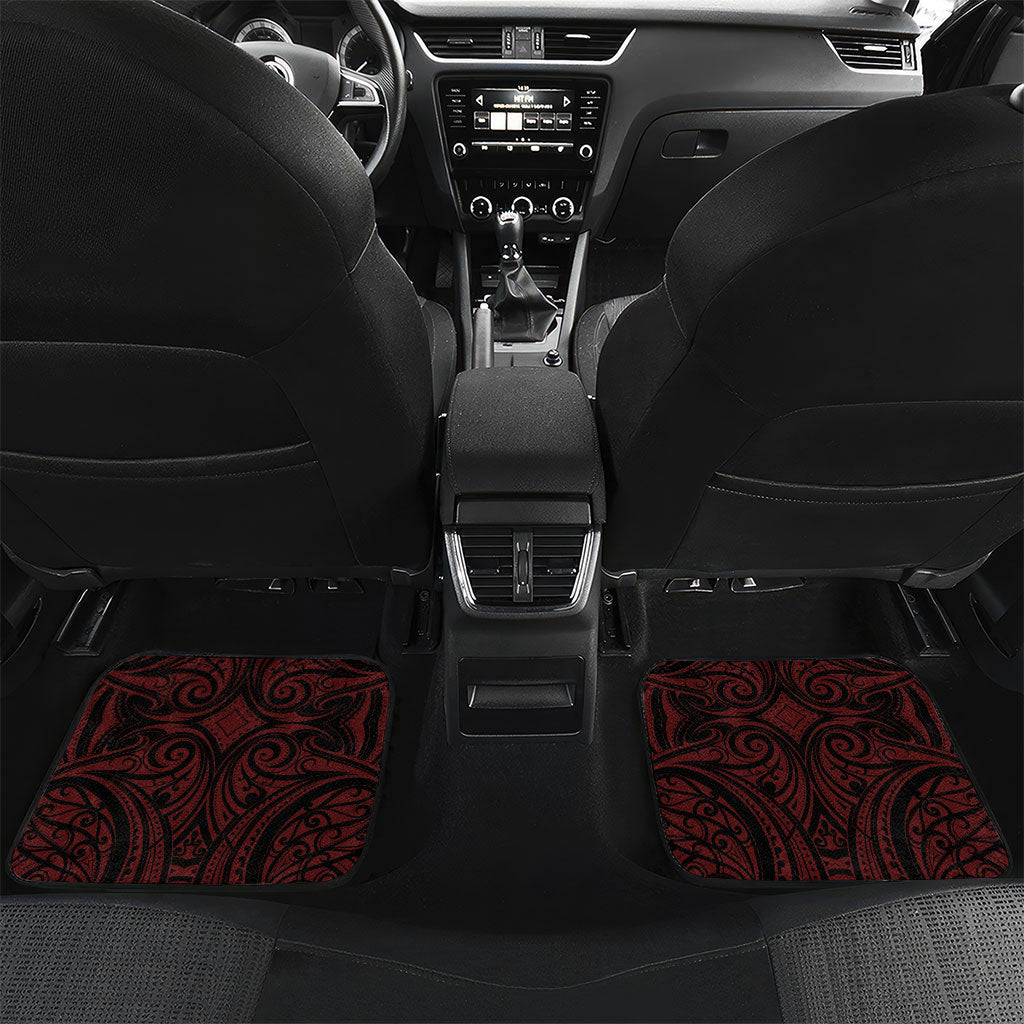 Canterbury 2026 Rugby Custom Car Mats NZ Maori Silver Fern