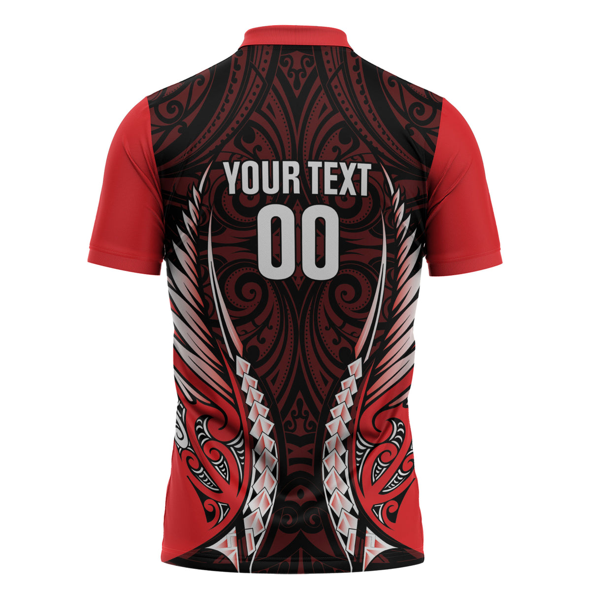 Canterbury 2026 Rugby Custom Zipper Polo Shirt NZ Maori Silver Fern LT14 - Polynesian Pride