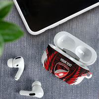 Counties Manukau 2026 Rugby Custom AirPods Case NZ Maori Silver Fern LT14 - Polynesian Pride