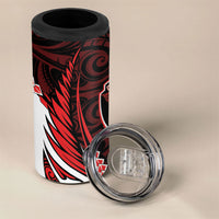 Counties Manukau 2026 Rugby Custom 4 in 1 Can Cooler Tumbler NZ Maori Silver Fern