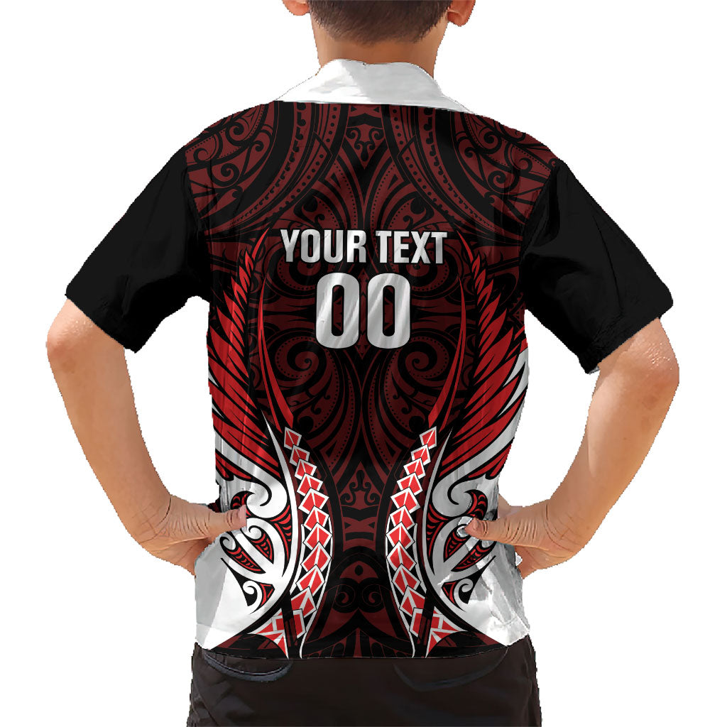 Counties Manukau 2026 Rugby Custom Family Matching Summer Maxi Dress and Hawaiian Shirt NZ Maori Silver Fern LT14 - Polynesian Pride