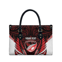 Counties Manukau 2026 Rugby Custom Leather Bag NZ Maori Silver Fern