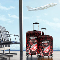 Counties Manukau 2026 Rugby Custom Luggage Cover NZ Maori Silver Fern