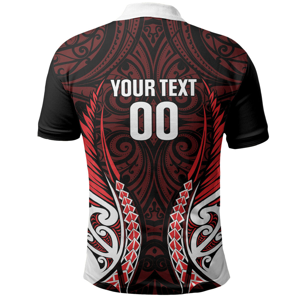 Counties Manukau 2026 Rugby Custom Polo Shirt NZ Maori Silver Fern LT14 - Polynesian Pride