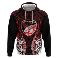 Counties Manukau 2026 Rugby Custom Zip Hoodie NZ Maori Silver Fern