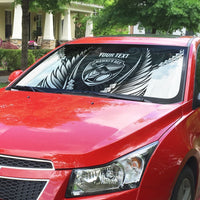 Hawke's Bay 2026 Rugby Custom Auto Sun Shade NZ Maori Silver Fern