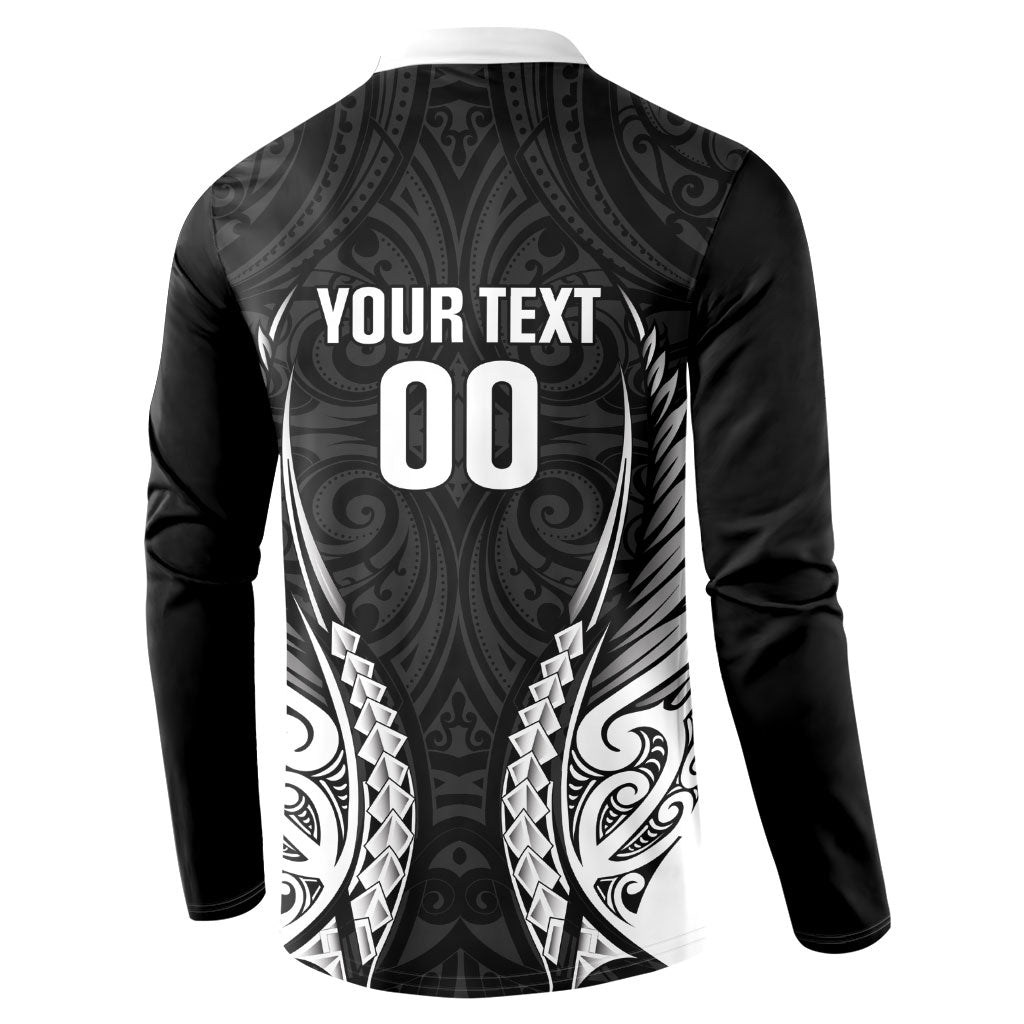 Hawke's Bay 2026 Rugby Custom Button Sweatshirt NZ Maori Silver Fern