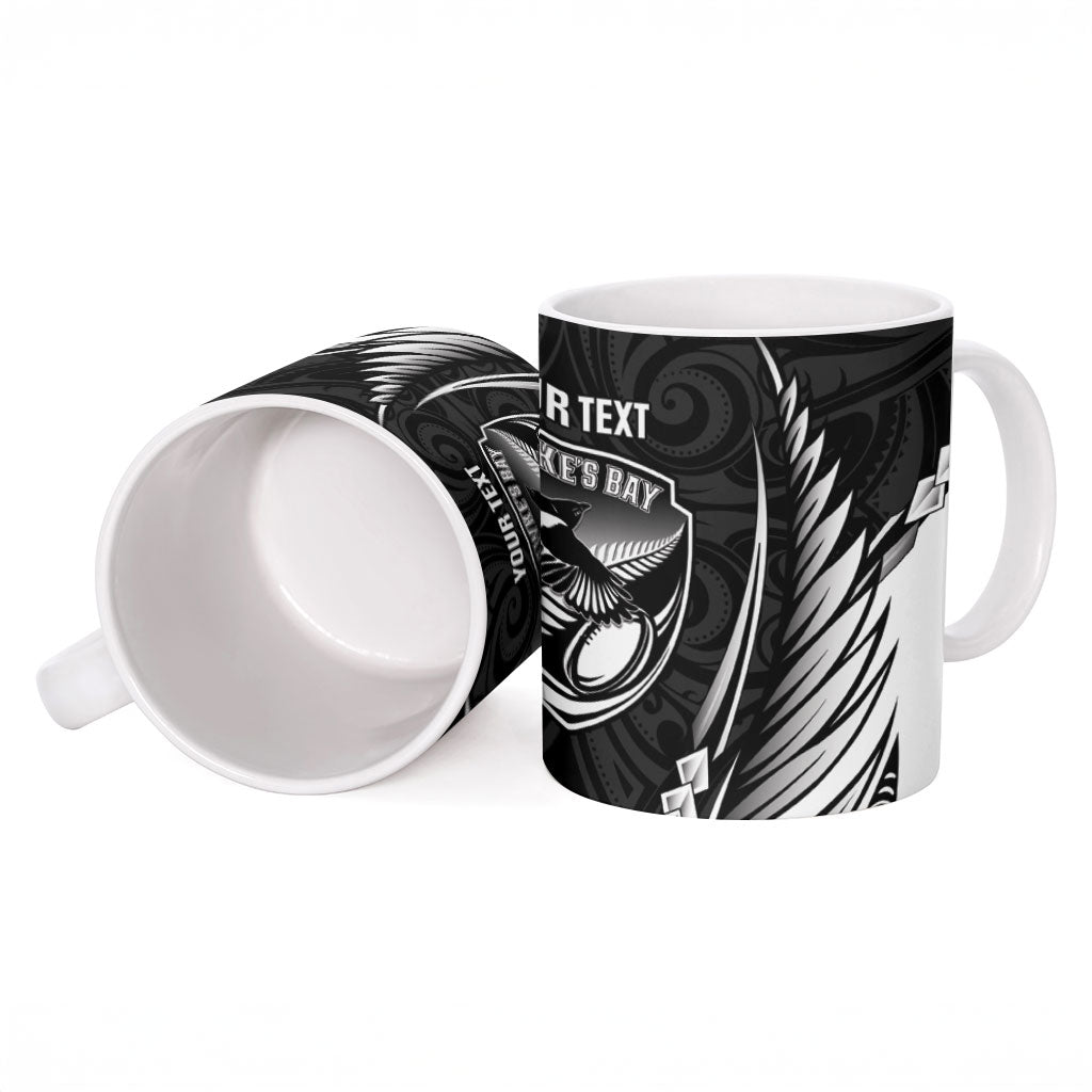 Hawke's Bay 2026 Rugby Custom Ceramic Mug NZ Maori Silver Fern