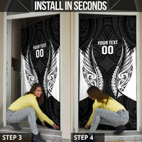 Hawke's Bay 2026 Rugby Custom Door Cover NZ Maori Silver Fern