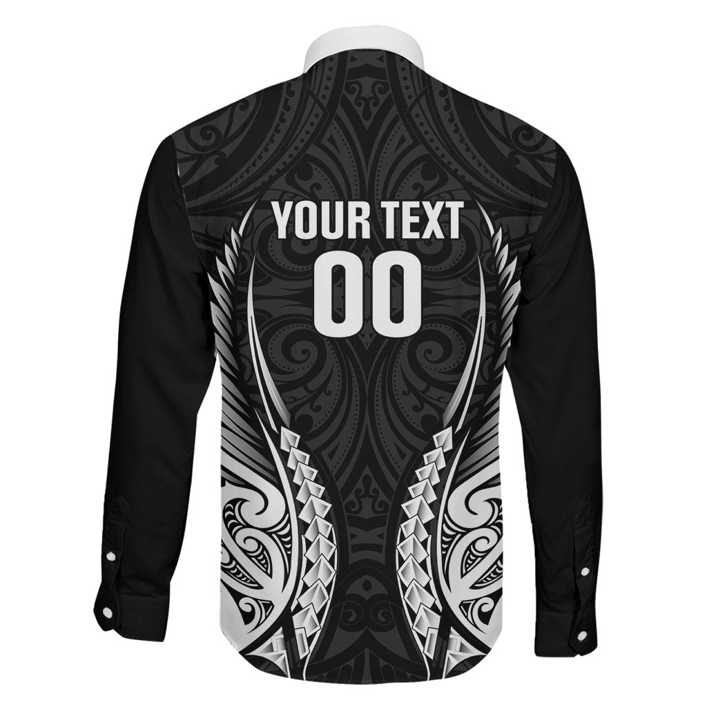 Hawke's Bay 2026 Rugby Custom Family Matching Mermaid Dress and Hawaiian Shirt NZ Maori Silver Fern LT14 - Polynesian Pride