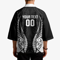 Hawke's Bay 2026 Rugby Custom Kimono NZ Maori Silver Fern