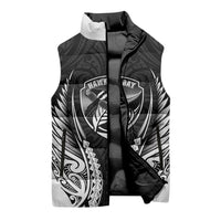 Hawke's Bay 2026 Rugby Custom Sleeveless Puffer Jacket NZ Maori Silver Fern LT14 - Polynesian Pride
