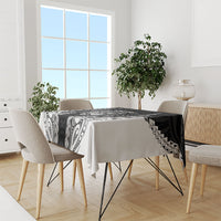 Hawke's Bay 2026 Rugby Custom Tablecloth NZ Maori Silver Fern