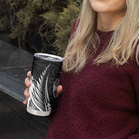 Hawke's Bay 2026 Rugby Custom Tumbler Cup NZ Maori Silver Fern