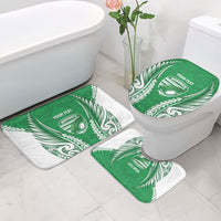 Manawatu 2026 Rugby Custom Bathroom Set NZ Maori Silver Fern
