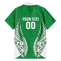 Manawatu 2026 Rugby Custom Hawaiian Shirt NZ Maori Silver Fern
