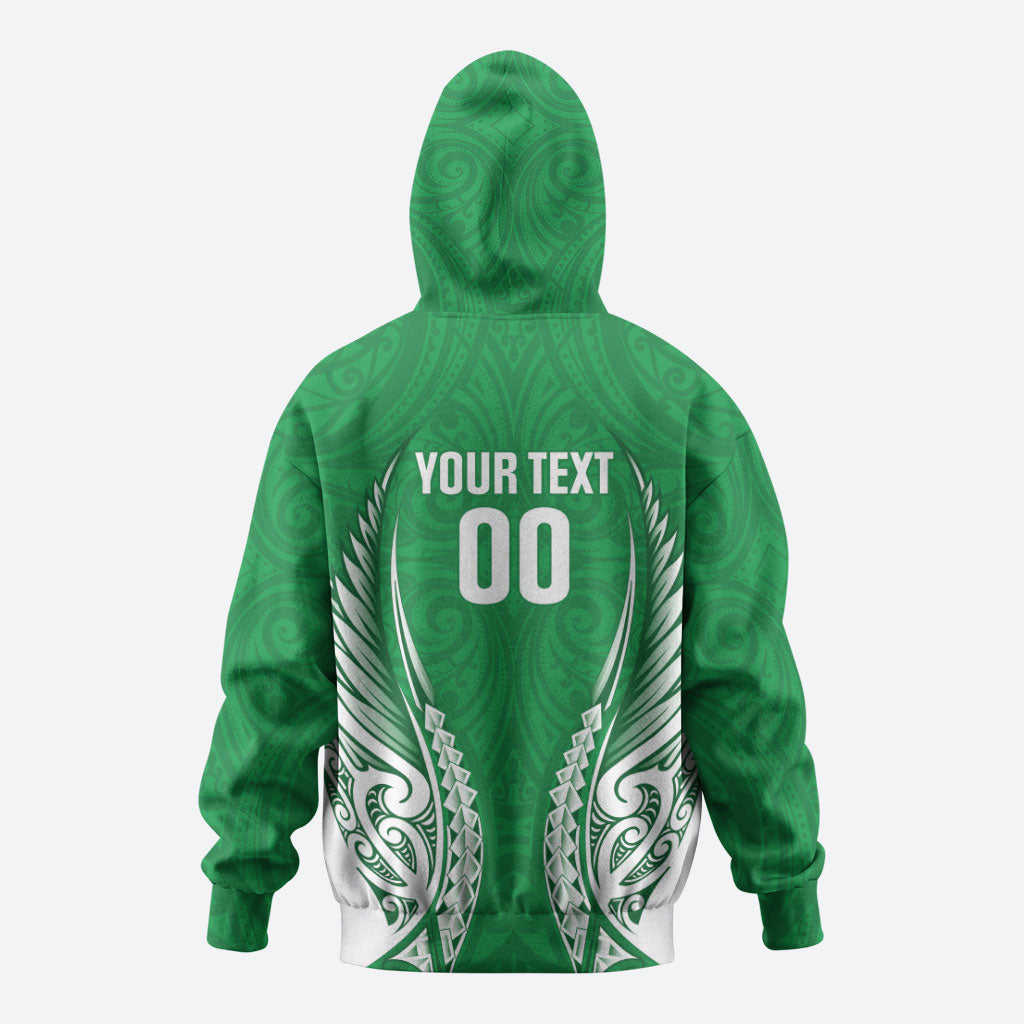 Manawatu 2026 Rugby Custom Hoodie NZ Maori Silver Fern LT14 - Polynesian Pride