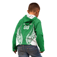 Manawatu 2026 Rugby Custom Kid Hoodie NZ Maori Silver Fern