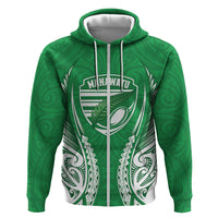 Manawatu 2026 Rugby Custom Zip Hoodie NZ Maori Silver Fern