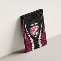 North Harbour 2026 Rugby Custom Canvas Wall Art NZ Maori Silver Fern