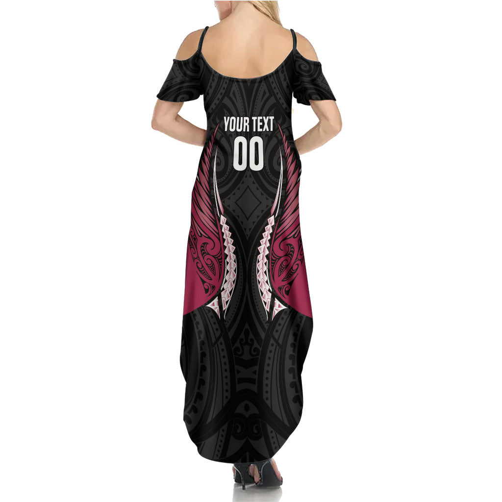 North Harbour 2026 Rugby Custom Family Matching Summer Maxi Dress and Hawaiian Shirt NZ Maori Silver Fern