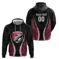 North Harbour 2026 Rugby Custom Hoodie NZ Maori Silver Fern