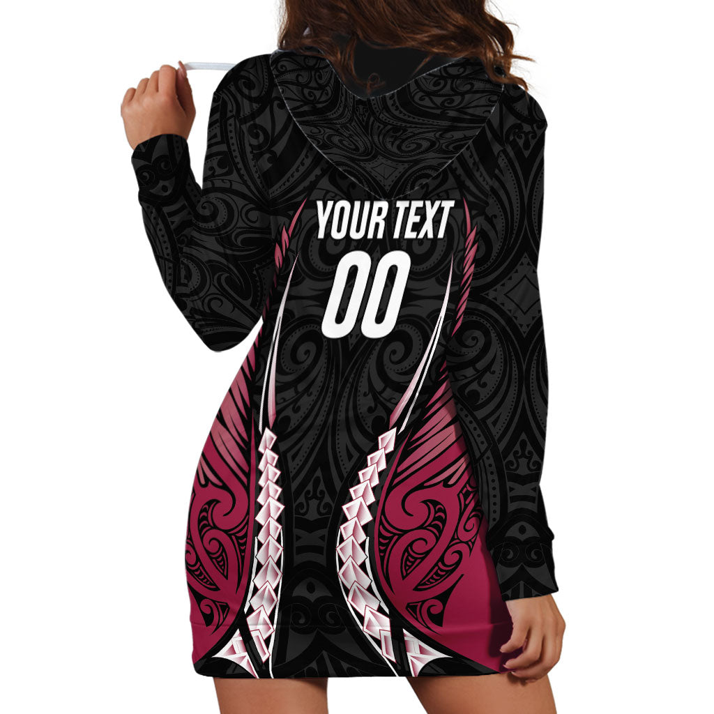 North Harbour 2026 Rugby Custom Hoodie Dress NZ Maori Silver Fern LT14 - Polynesian Pride
