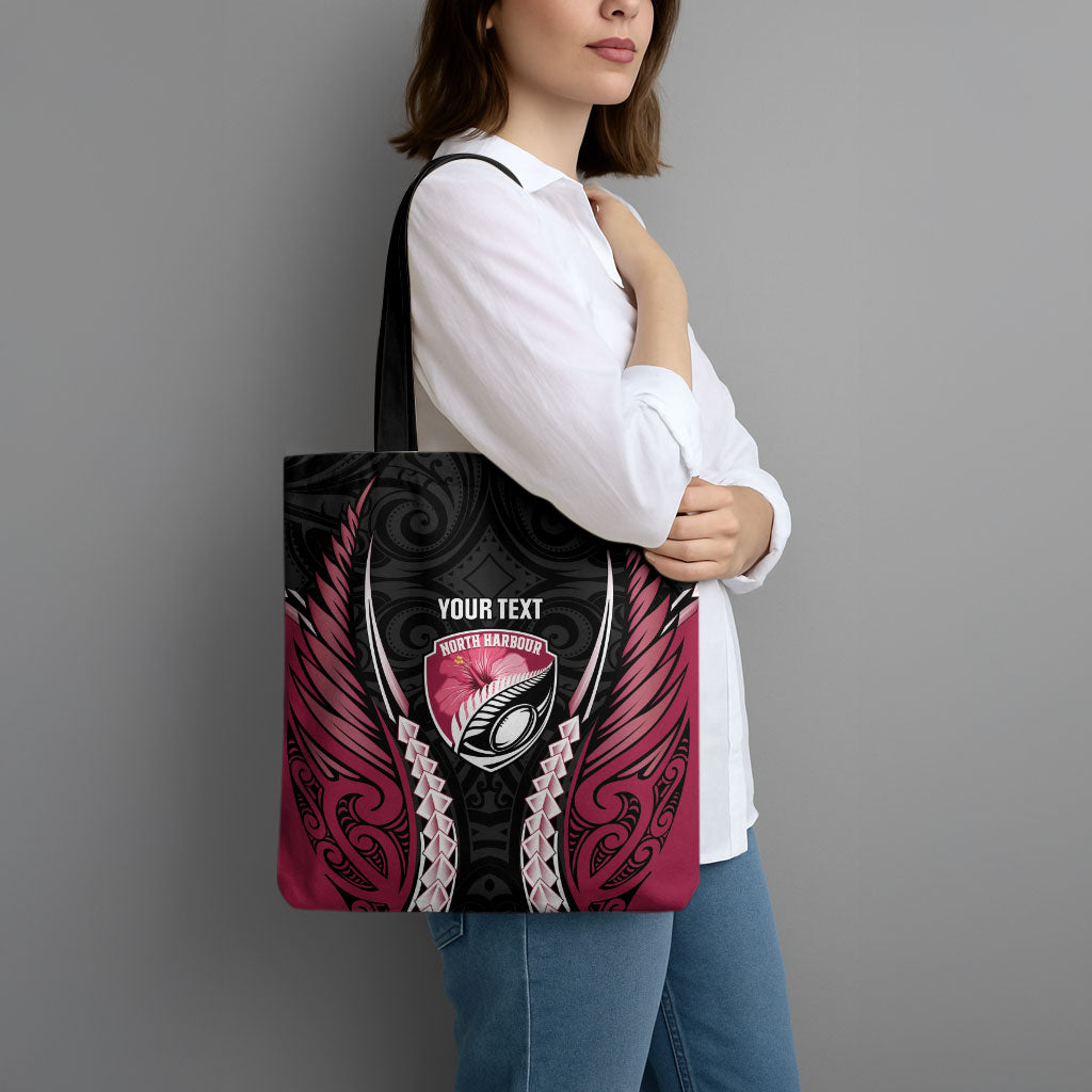 North Harbour 2026 Rugby Custom Tote Bag NZ Maori Silver Fern