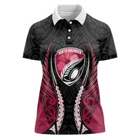 North Harbour 2026 Rugby Custom Women Polo Shirt NZ Maori Silver Fern