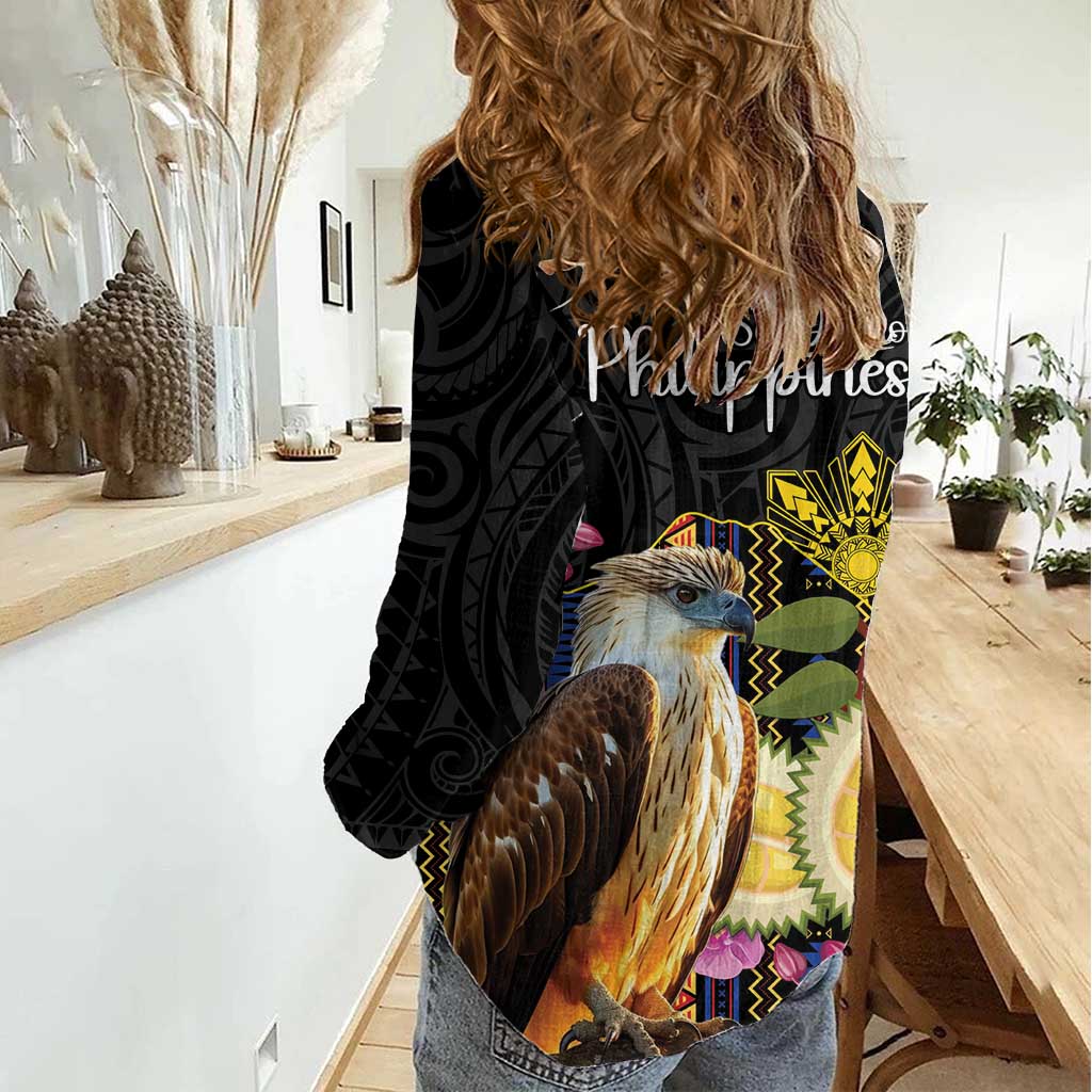 Kadayawan Philippines Women Casual Shirt Filipino Eagle Happy 39th Anniversary LT14 - Polynesian Pride