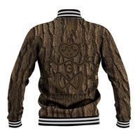 Kioranga Moriori New Zealand Baseball Jacket Kopi Rakau Carving Art LT14 - Polynesian Pride