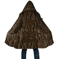 Kioranga Moriori New Zealand Cloak Kopi Rakau Carving Art LT14 Unisex Brown - Polynesian Pride