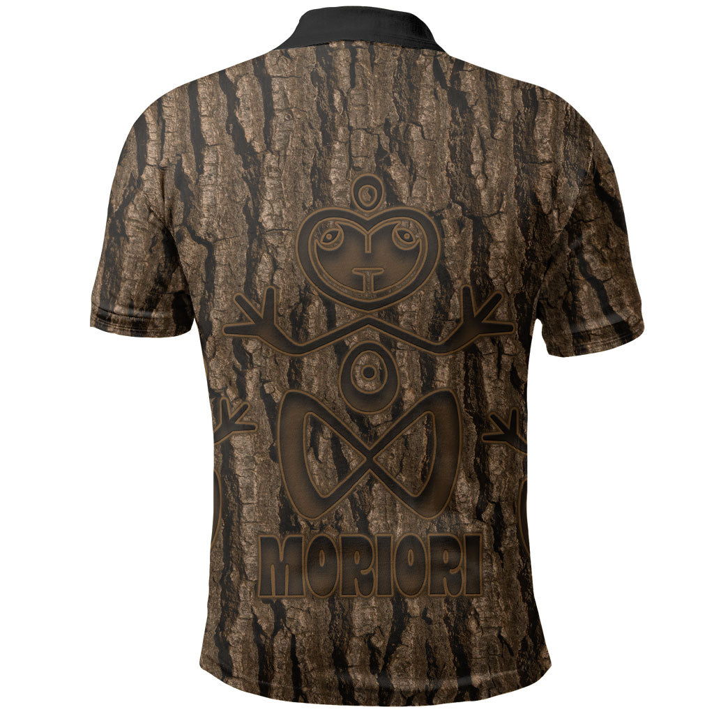 Kioranga Moriori New Zealand Polo Shirt Kopi Rakau Carving Art LT14 - Polynesian Pride