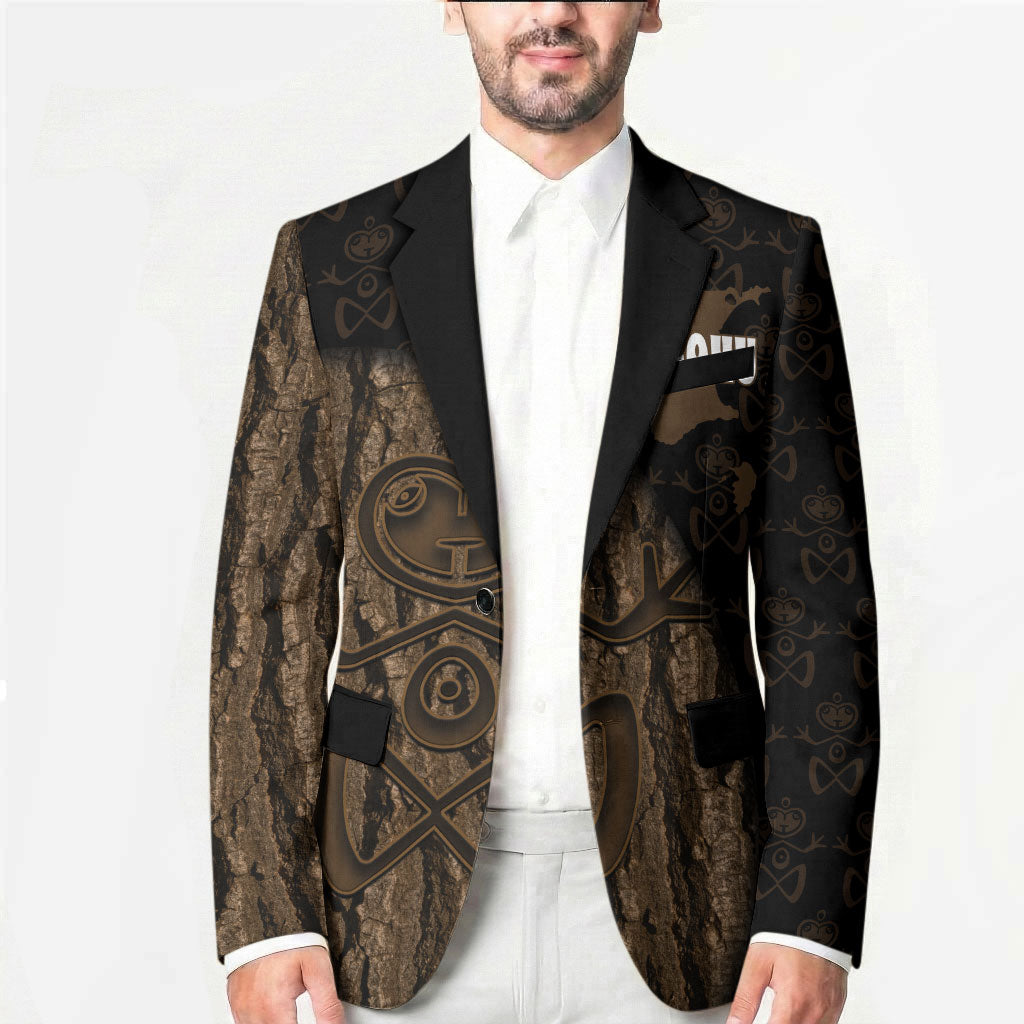 Moriori Kekoru New Zealand Personalised Blazer Kopi Rakau Carving Chatham Islands Map LT14 - Polynesian Pride