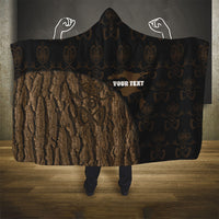 Moriori Kekoru New Zealand Personalised Hooded Blanket Kopi Rakau Carving Chatham Islands Map LT14 - Polynesian Pride