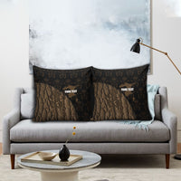 Moriori Kekoru New Zealand Personalised Pillow Cover Kopi Rakau Carving Chatham Islands Map LT14 - Polynesian Pride