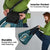 Turquoise New Zealand Eel Grocery Bag Aotearoa Maori Tuna With Kotiate Weapon