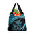 New Zealand Stingray Grocery Bag Aotearoa Whai With Maori Paua Shell
