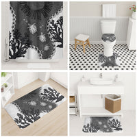 Black Coral Hawaii Bathroom Set Ekaha Ku Moana Honu Sea Turtle LT14 - Polynesian Pride