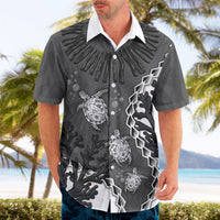 Personalized Black Coral Hawaii Hawaiian Shirt Ekaha Ku Moana Honu Sea Turtle LT14 - Polynesian Pride