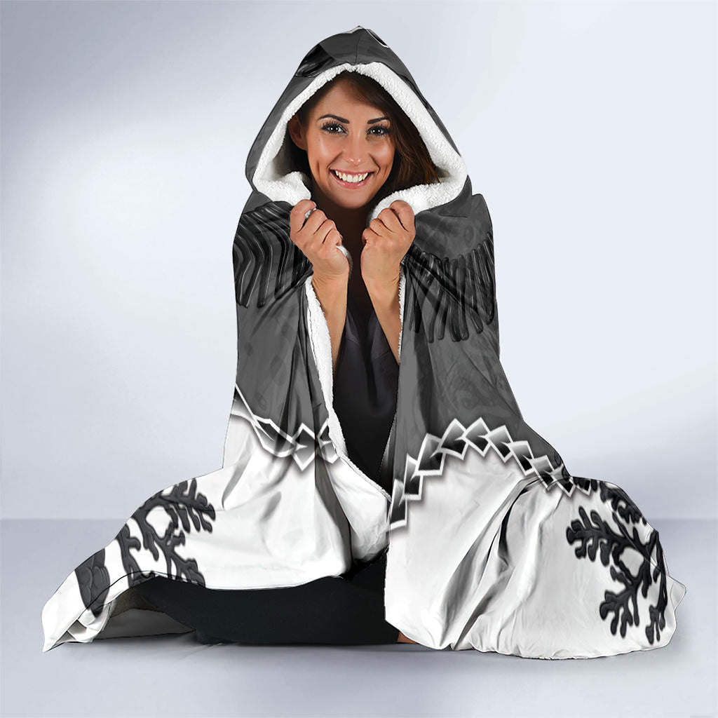 Black Coral Hawaii Hooded Blanket Ekaha Ku Moana Honu Sea Turtle LT14 - Polynesian Pride