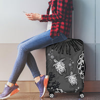 Black Coral Hawaii Luggage Cover Ekaha Ku Moana Honu Sea Turtle LT14 - Polynesian Pride