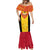 Custom Papua New Guinea Rubgby Mermaid Dress Pacific 2023 Go PNG Kumuls LT14 - Polynesian Pride