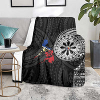 Philippines Strong Blanket Filipino Map Polynesian Tattoo - Polynesian Pride