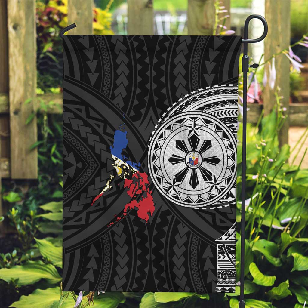 Philippines Strong Garden Flag Filipino Map Polynesian Tattoo - Polynesian Pride