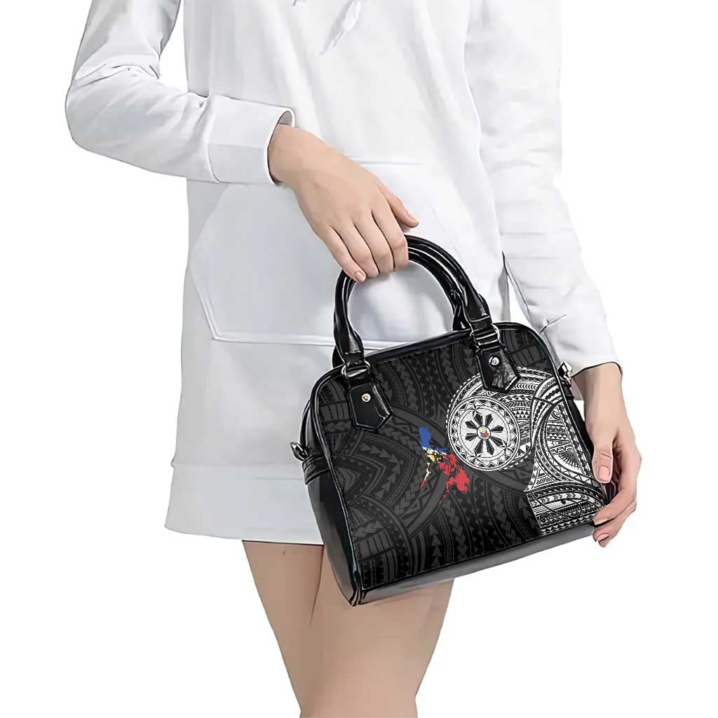 Philippines Strong Shoulder Handbag Filipino Map Polynesian Tattoo - Polynesian Pride