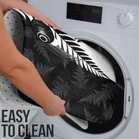 New Zealand Lawn Bowls Custom Bathroom Set Aotearoa Silver Fern - Polynesian Pride