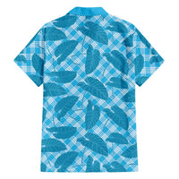 Blue Hawaii Kalo Palaka Motifs Hawaiian Shirt Hawaiian Taro Leaves Elegant Vibes LT14 - Polynesian Pride