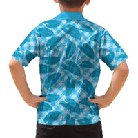 Blue Hawaii Kalo Palaka Motifs Hawaiian Shirt Hawaiian Taro Leaves Elegant Vibes LT14 - Polynesian Pride